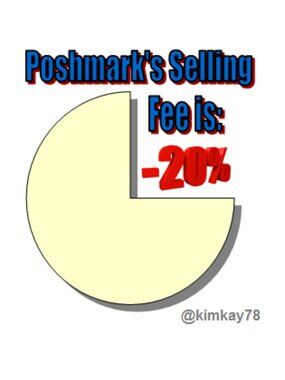 Poshmark Keeps 20% Per Sale For Items $15 and Over
